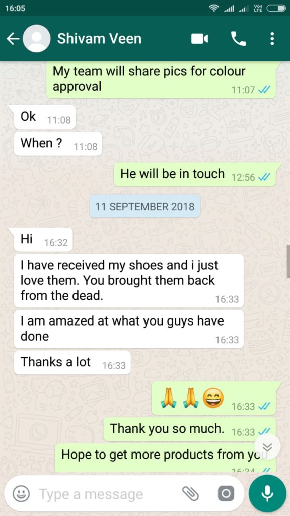 Customer Reviews | The Leather Laundry