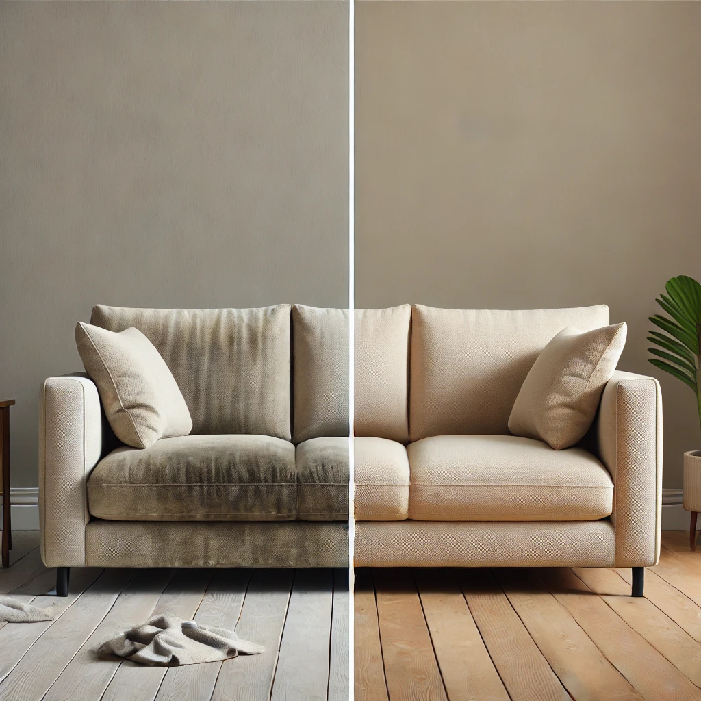 Leather Sofa Restoration: Repair vs. Replace