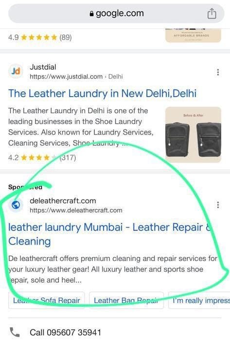 Unauthorised Websites Misrepresenting The Leather Laundry