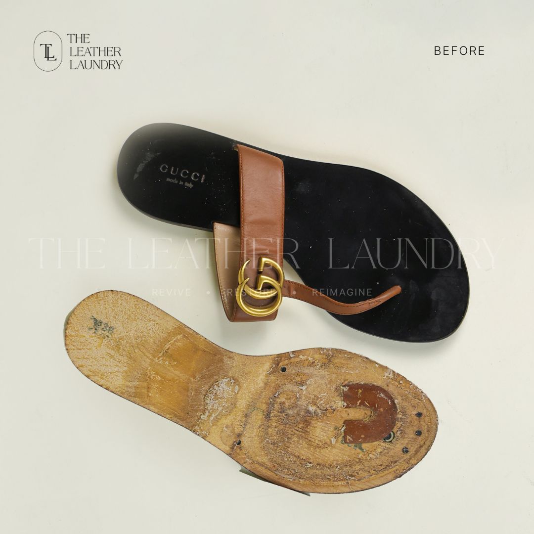 Gucci Flats Sole Repair