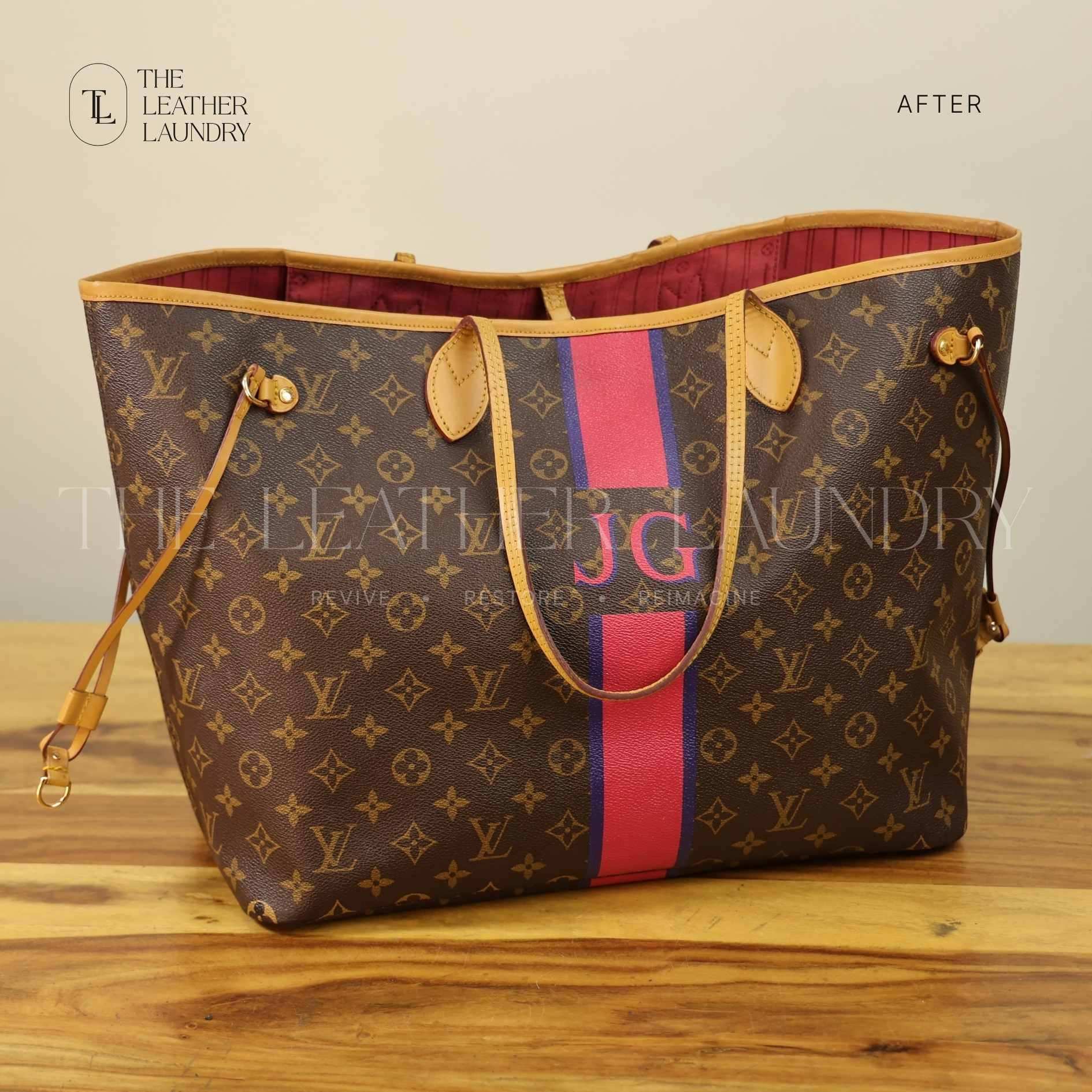 Louis Vuitton bag piping repair