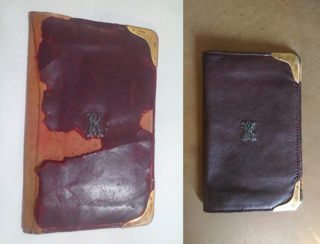 A Heartfelt Wallet Restoration: Preserving Memories Through Leather