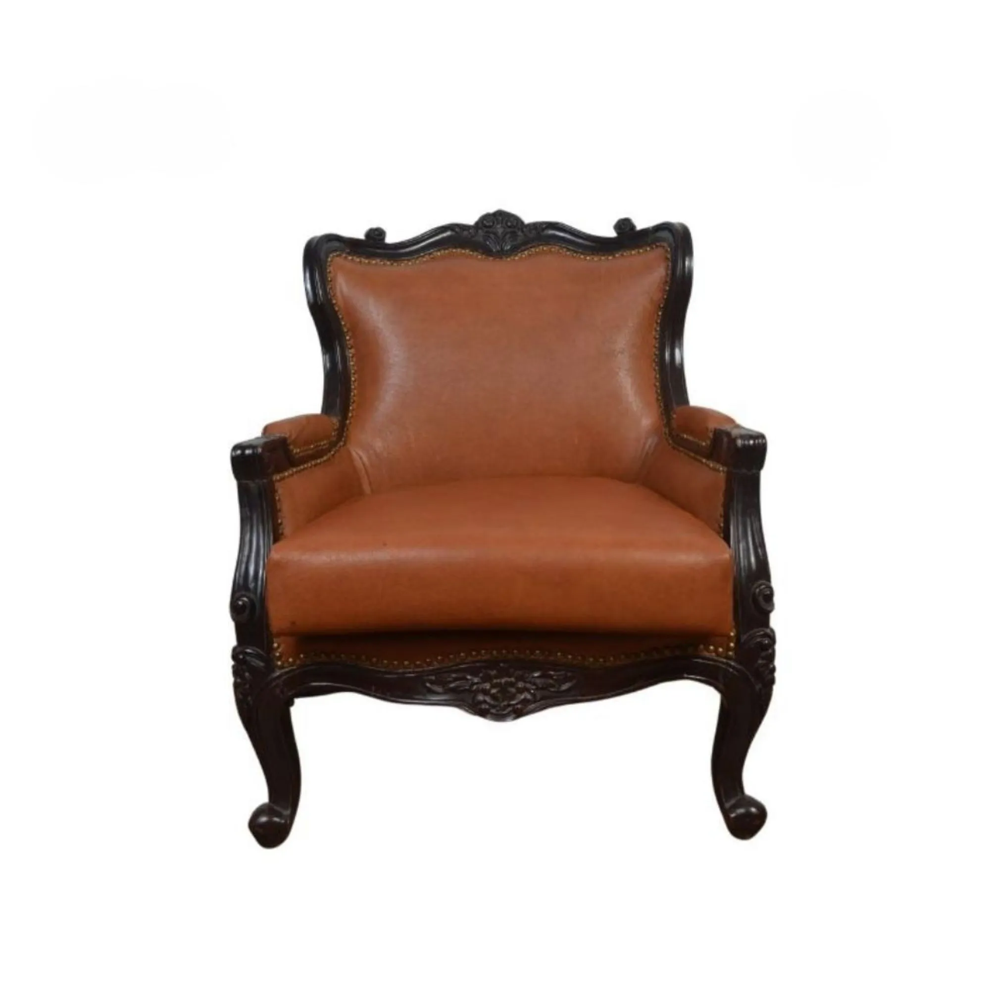 Leather sofa after professional scratch and crack repair — The Leather Laundry