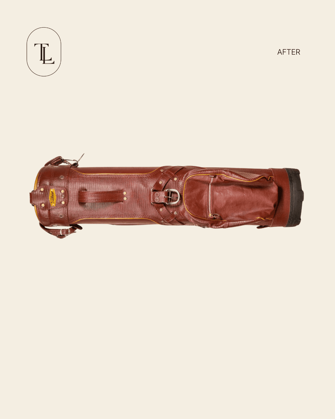 Leather Golf Bag after
