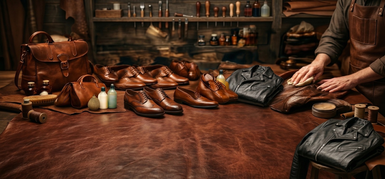 leather shoes 