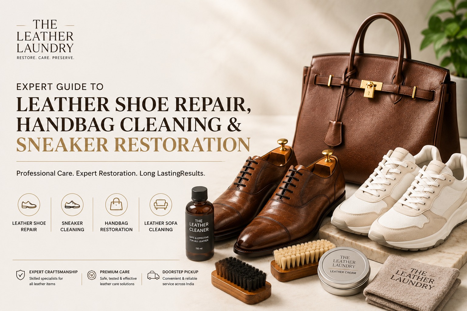Expert Guide to Leather Shoe Repair, Handbag Cleaning & Sneaker Restoration